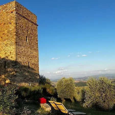 Medieval Tower In Umbria With Swimming Pool